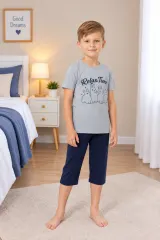 Pijama băieți de Paște, gri