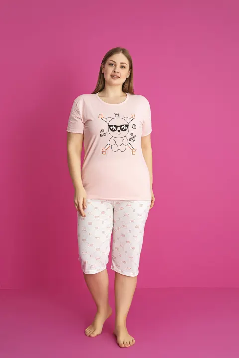 Pijama damă Rinda mărime mare „SE GOOD”
