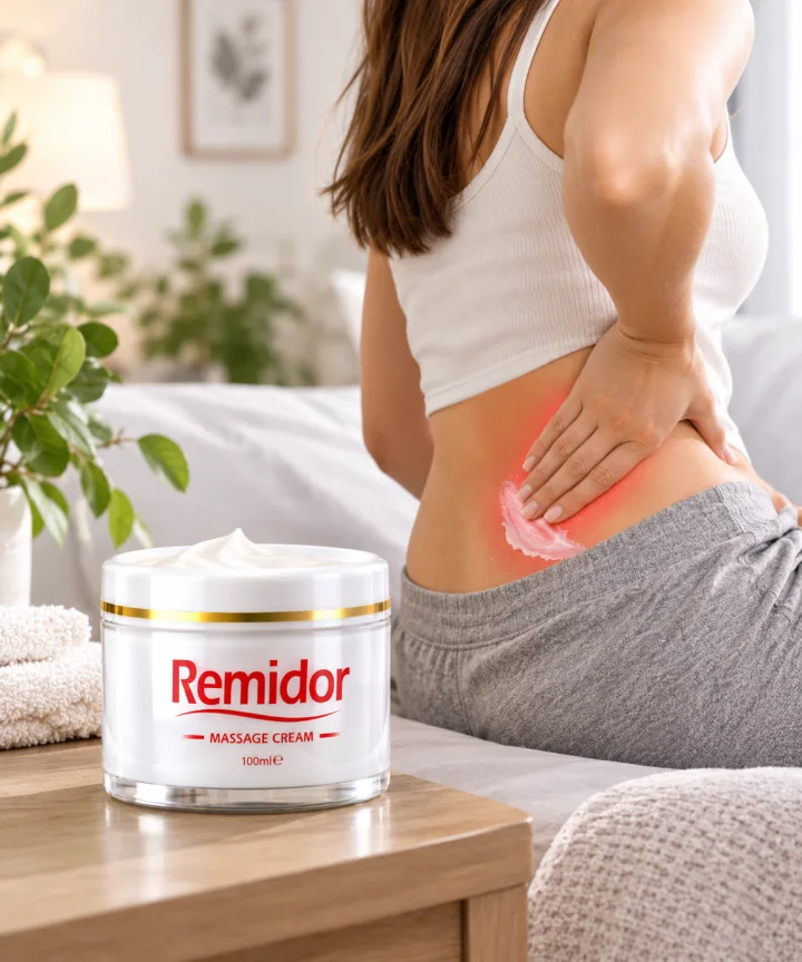 Cremă Remidor — Soluție Naturală pentru Dureri de Spate, Gât și Genunchi