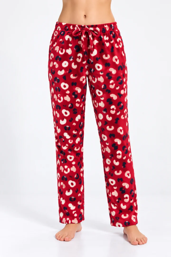 Pantaloni Dama Polar, Rosie, Model Abstract