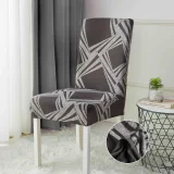 Set 6 Huse Elastice pentru Scaune, Microfibră Premium, cu Elastic, Protecție și Design Elegant