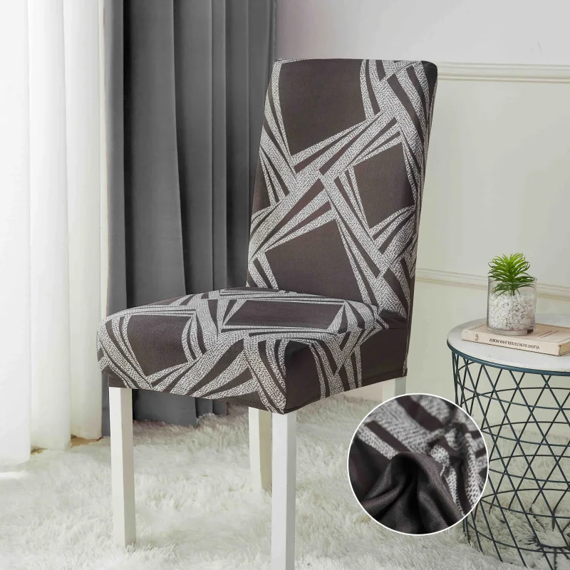 Set 6 Huse Elastice pentru Scaune, Microfibră Premium, cu Elastic, Protecție și Design Elegant