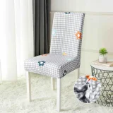 Set 6 Huse Elastice pentru Scaune, Microfibră Premium, cu Elastic, Protecție și Design Elegant