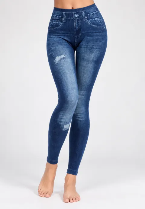 Colanți Penti Denim, albaștri