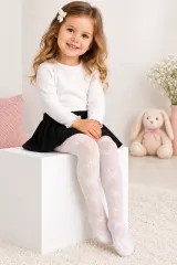 Dres copii din bumbac – alb, subțire