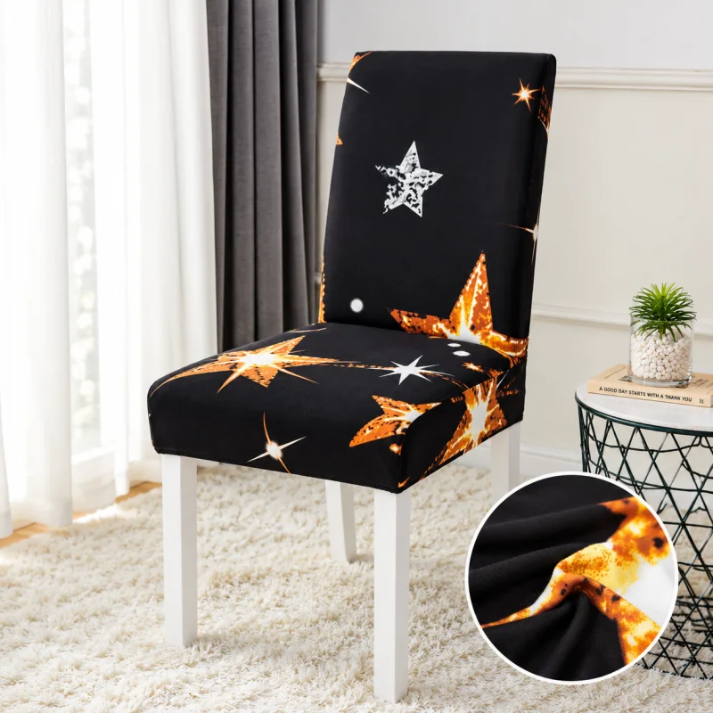 Set 6 Huse Elastice pentru Scaune, Microfibră Premium, cu Elastic, Protecție și Design Elegant