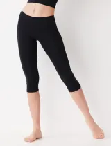 Colanți damă 3/4 Miss Fit, Negru