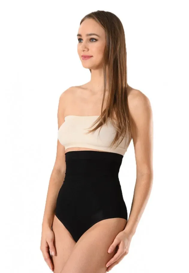Corset damă modelator, culoare NEGRU