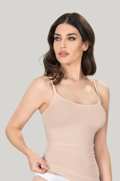 Maiou dama modelator in talie culoare bej