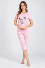 Pijama damă, imprimeu BETTER
