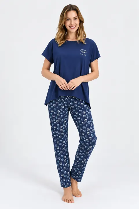 Pijama dama , dark indigo