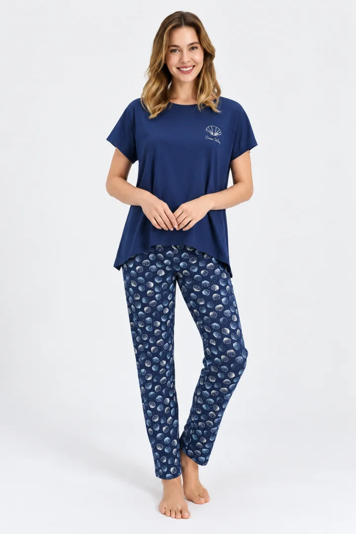 Pijama dama , dark indigo