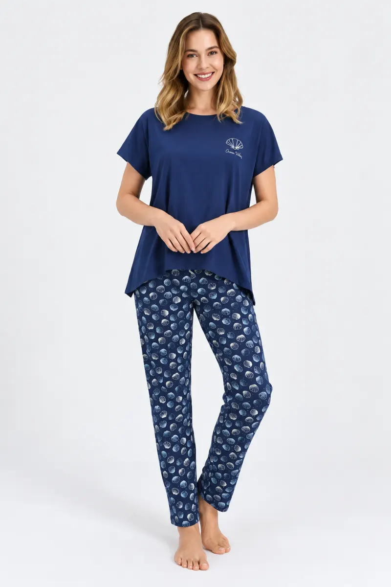 Pijama dama , dark indigo