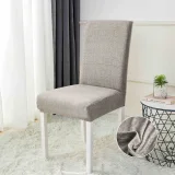 Set 6 Huse Elastice pentru Scaune, Microfibră Premium, cu Elastic, Protecție și Design Elegant