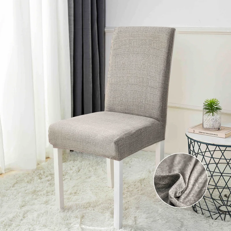 Set 6 Huse Elastice pentru Scaune, Microfibră Premium, cu Elastic, Protecție și Design Elegant
