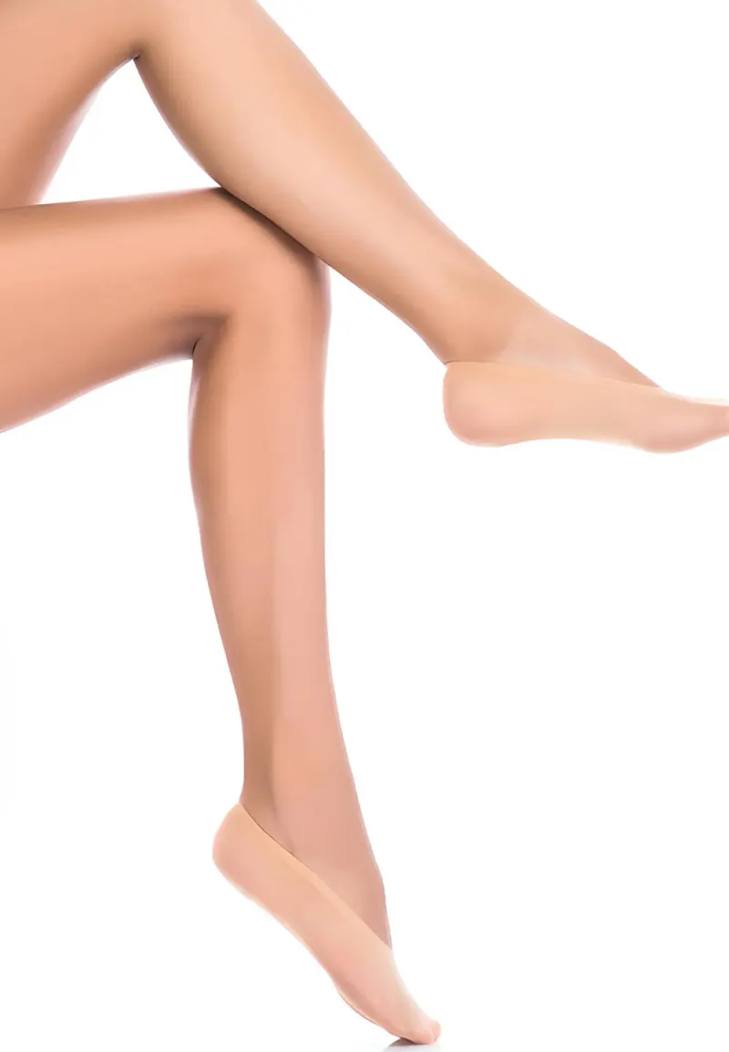 Dres Penti Konfor 15 DEN, nude, mat și subțire, cu talpă din bumbac