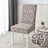Set 6 Huse Elastice pentru Scaune, Microfibră Premium, cu Elastic, Protecție și Design Elegant