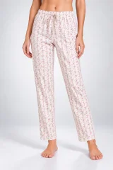 Pantaloni de pijama de dama floricele roz