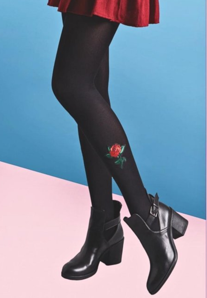 Dres Penti Roses 80 DEN Negru – Eleganță și Confort Zilnic