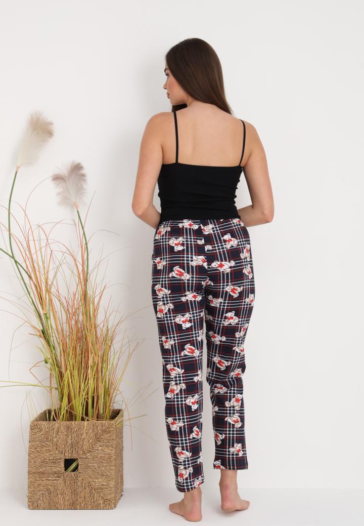 Pantaloni Damă lungi – Confort și Relaxare cu imprimeu ursuleți hover