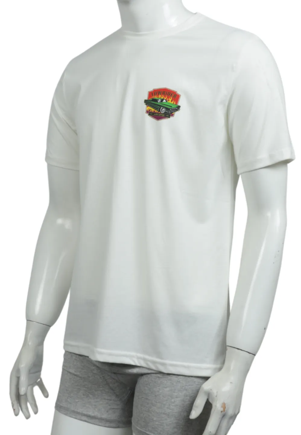 Tricou bărbat Lowrider – alb, casual și confortabil - 1