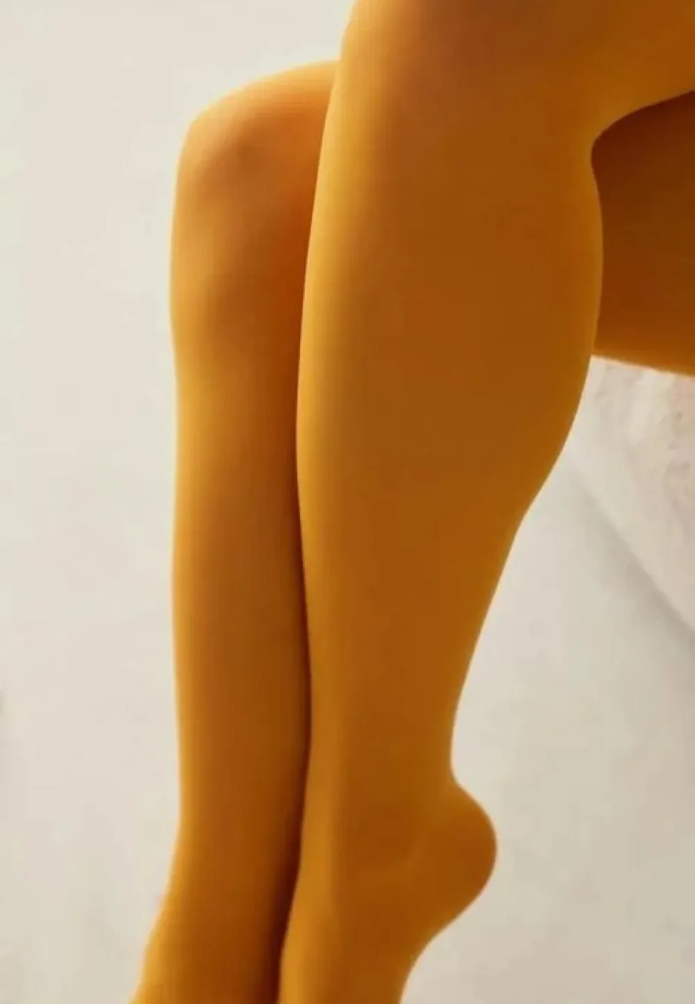 Dres Penti Micro 40 DEN – Confort și Stil în Culoarea Mustar - 2