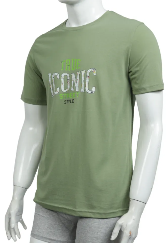 Tricou bărbat True Iconic – verde, stil modern și casual