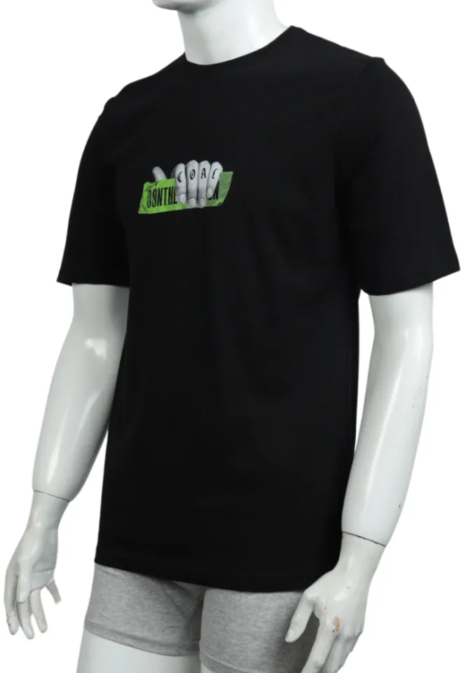 Tricou bărbat Coal – negru, stil modern și casual
