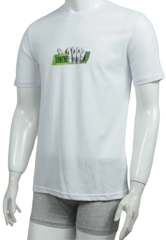 Tricou bărbat Coal – alb, stil modern și casual