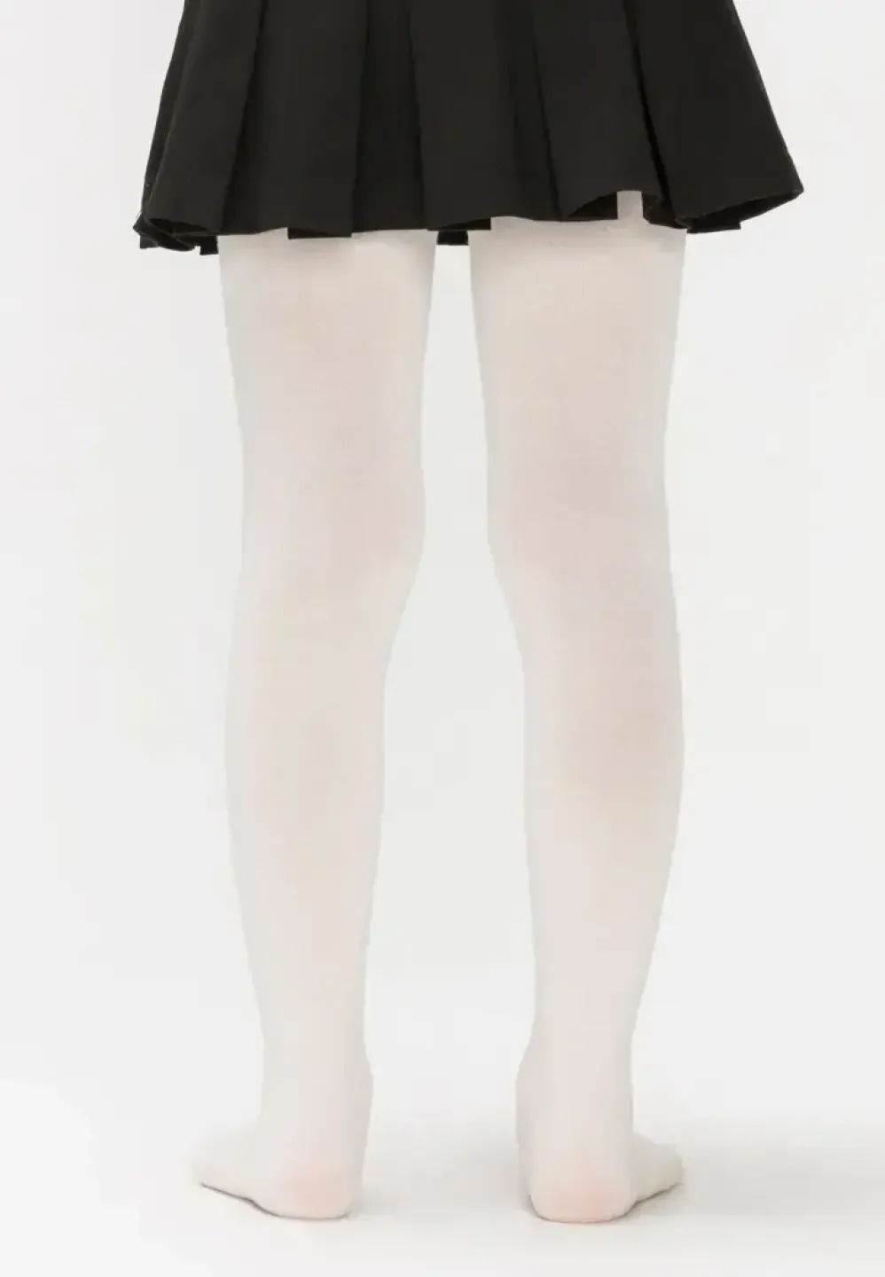 Dres Penti Fetițe – Mat Bambu, Alb - 2