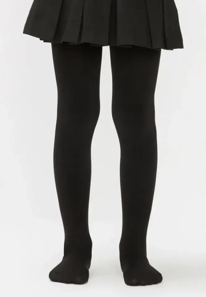 Dres Penti Fetițe – Bambu Mat, Negru