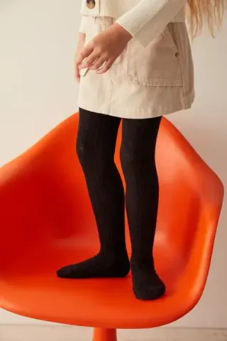 Dres Fete Penti Karina Bumbac Tricotat – Negru