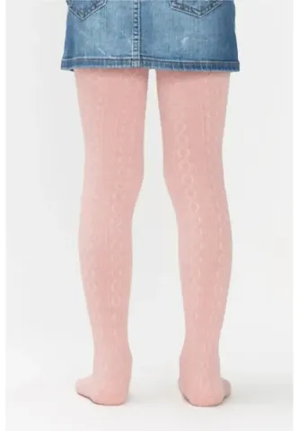 Dres Fete Penti Karina Bumbac tricotat, Roz hover