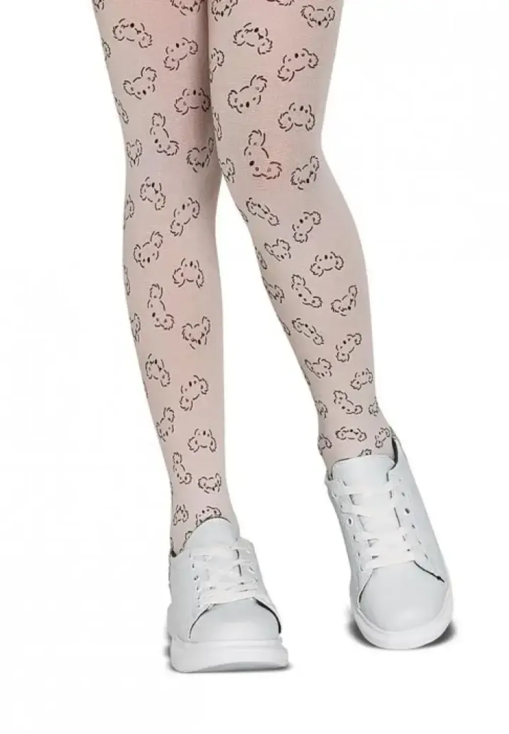 Dres Fete Penti „Koala Head“ 40 DEN – Mat Alb - 2