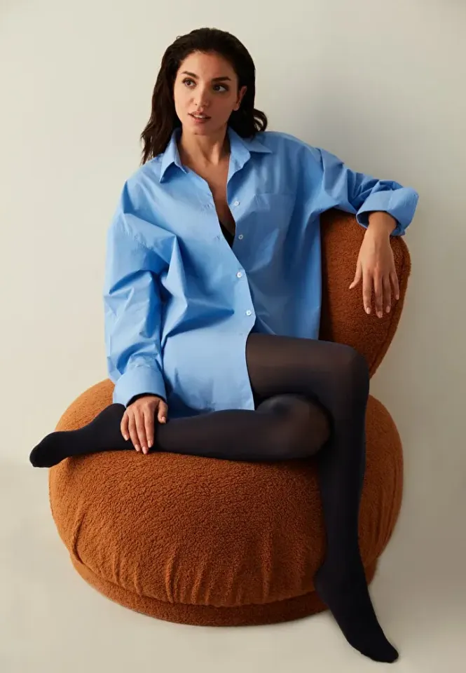 Dres Penti Micro 40 DEN – Stil și Rafinețe în Bleumarin Opac