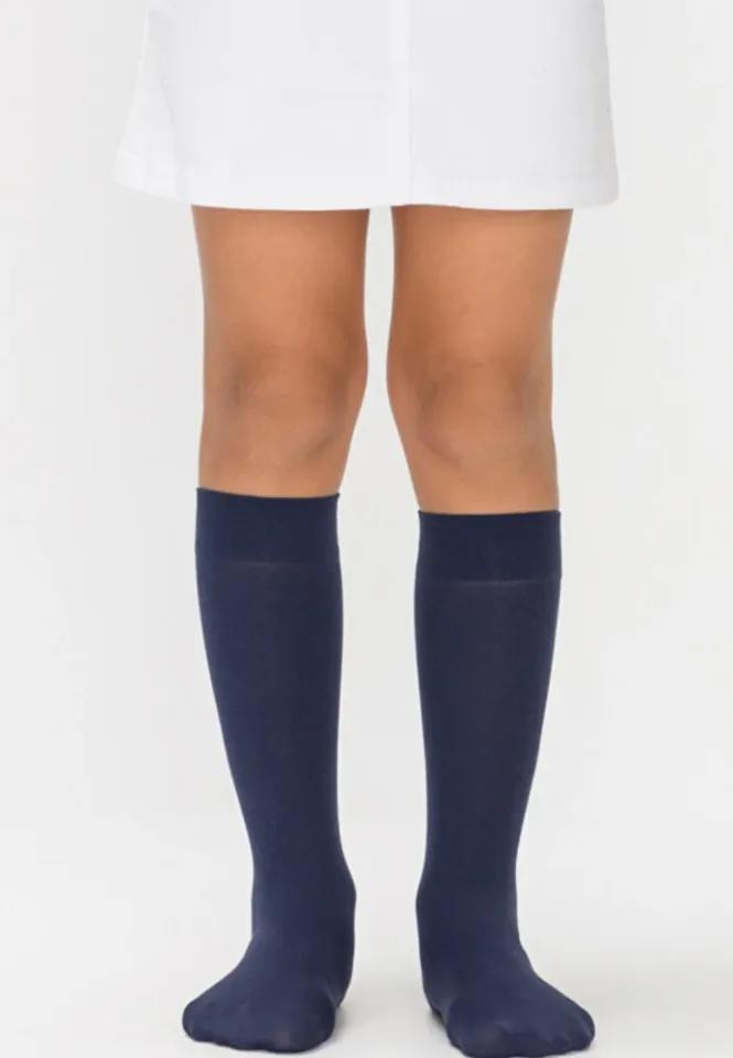 Sosete Penti Fete Micro 40 Den, Mat, Bleumarin