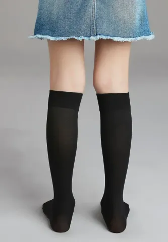 Sosete Penti Fete Micro 40 Den, Mat, Negru hover