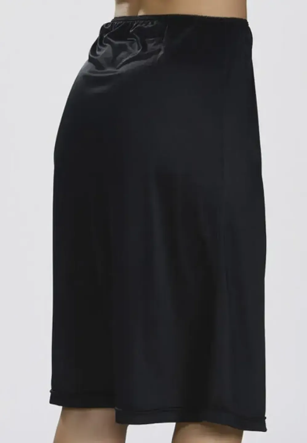 Jupă Lungă Femei Până la Genunchi – Negru - 2