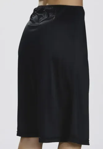 Jupă Lungă Femei Până la Genunchi – Negru hover