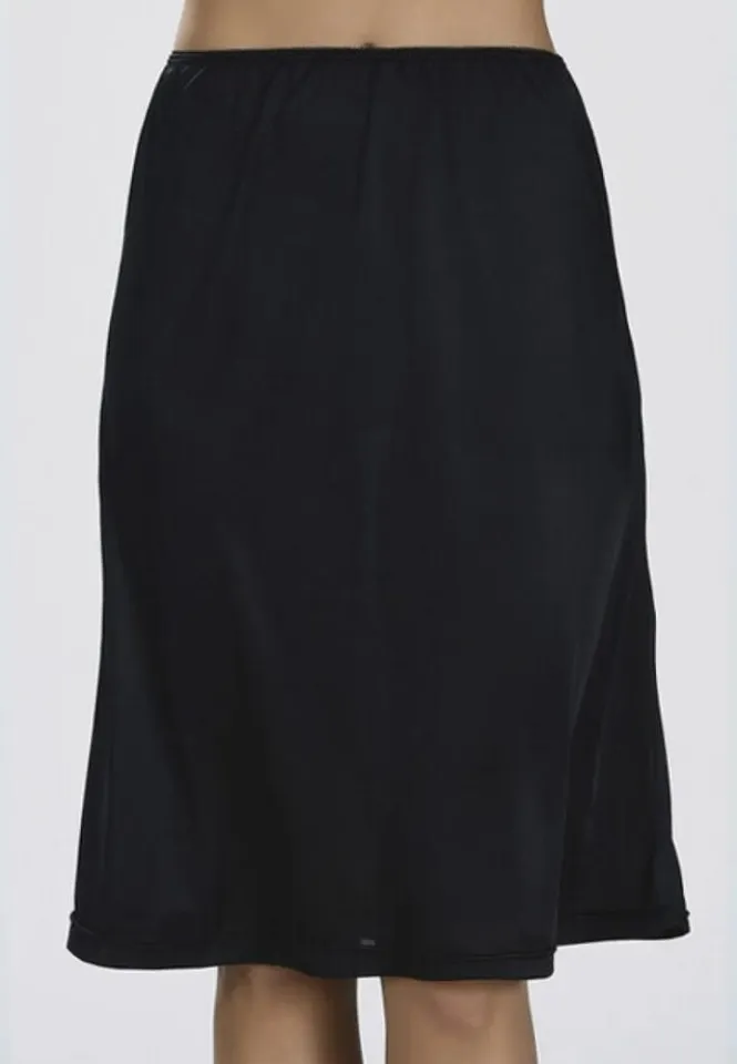 Jupă Lungă Femei Până la Genunchi – Negru