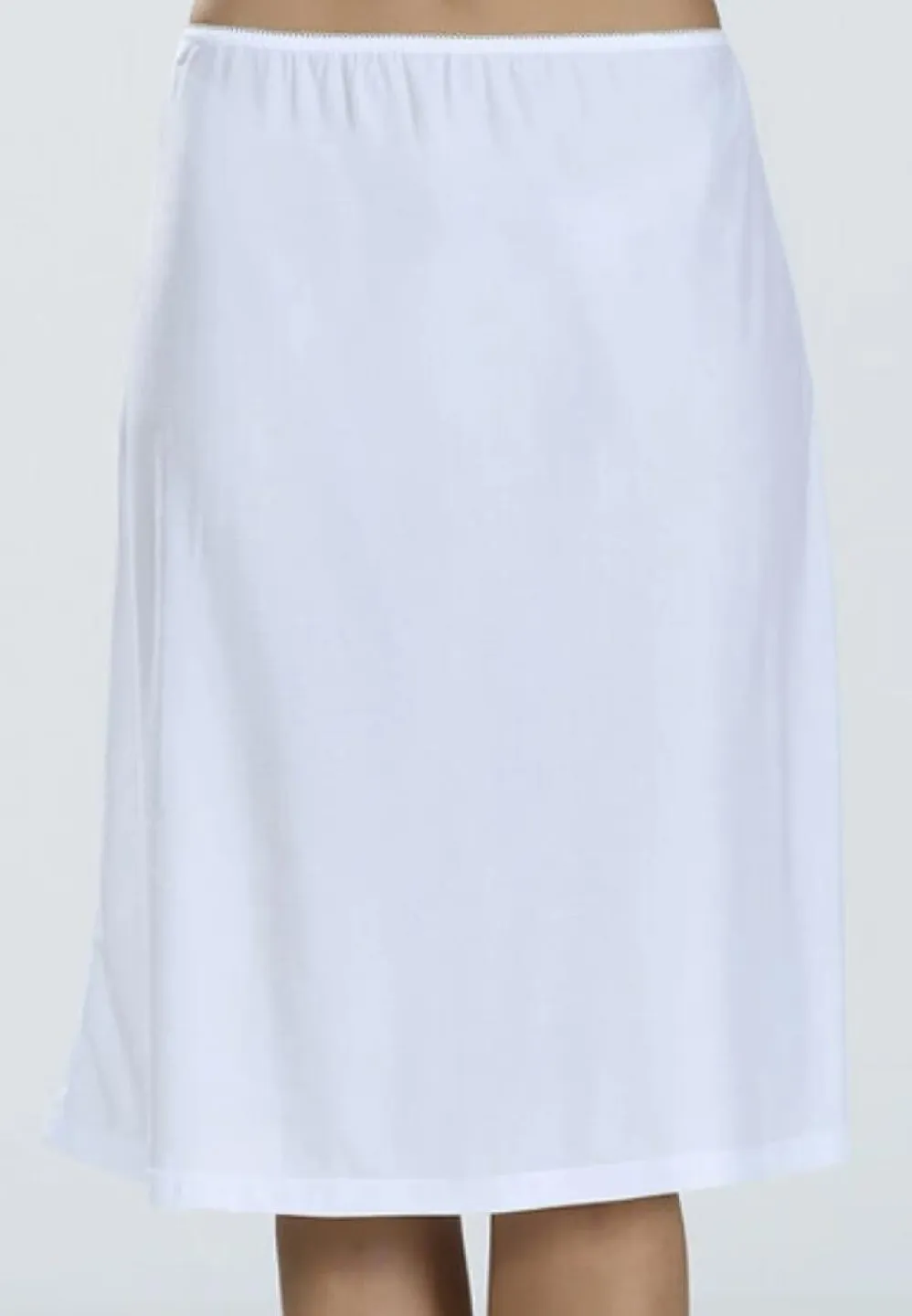 Jupă Lungă Femei Până la Genunchi – Alb - 2