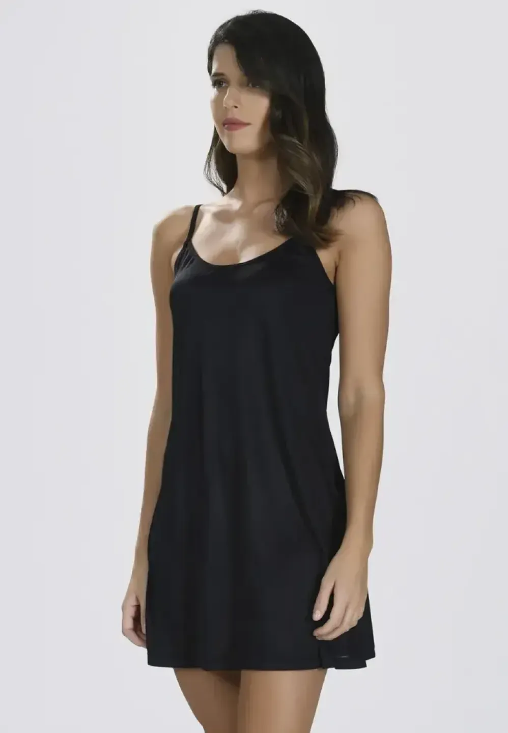 Furou Femei cu Bretele Subțiri – Negru - 3