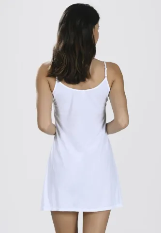 Furou Femei cu Bretele Subțiri – Alb hover