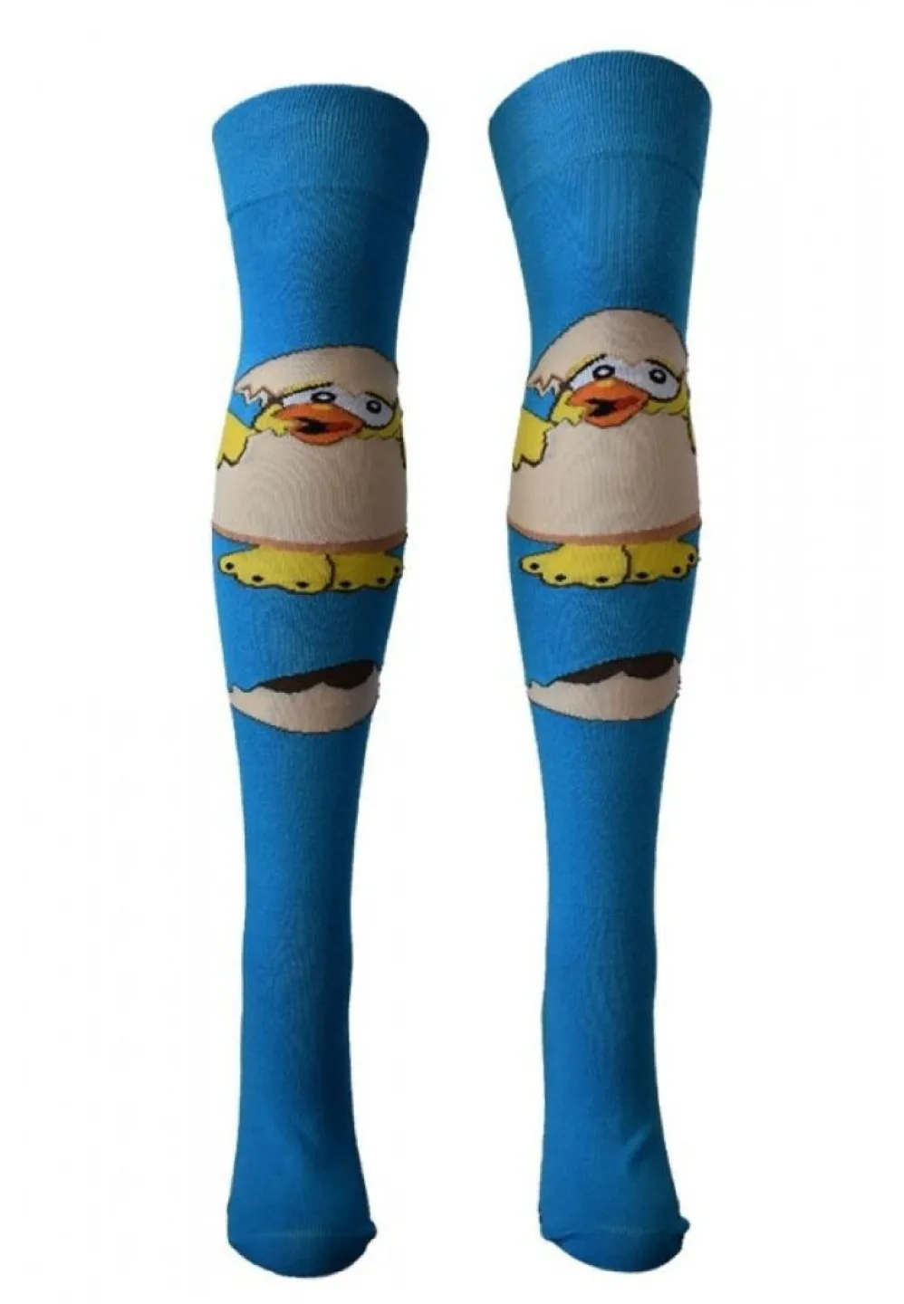 Șosete Dama Peste Genunchi Vesele Pui - 1