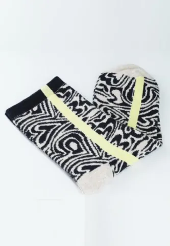 Șosete Dama din Bumbac Organic cu Inimioare