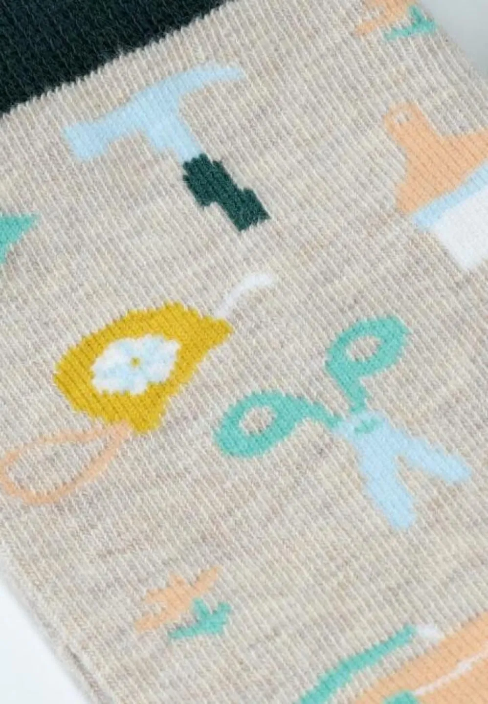 Șosete Dama din Bumbac Organic, Model Diy Day - 3