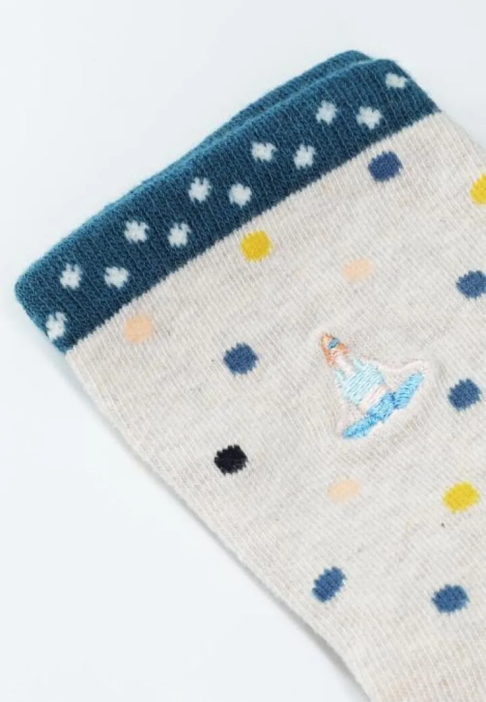 Șosete Dama din Bumbac Organic, Model Yoga Day - 3