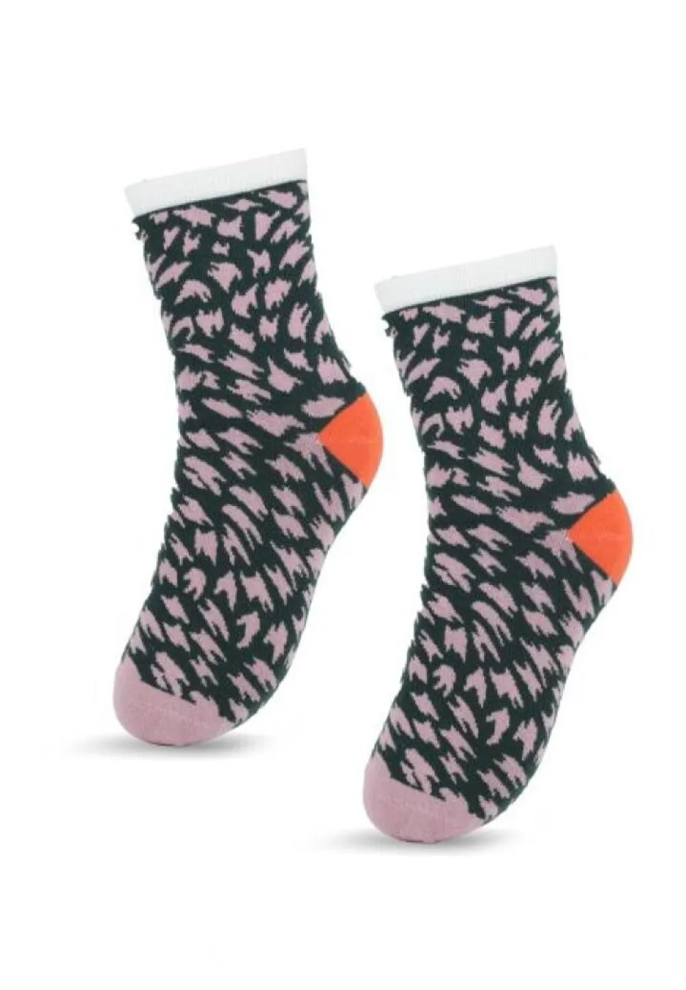 Șosete Dama din Bumbac Organic cu Model Leopard - 1