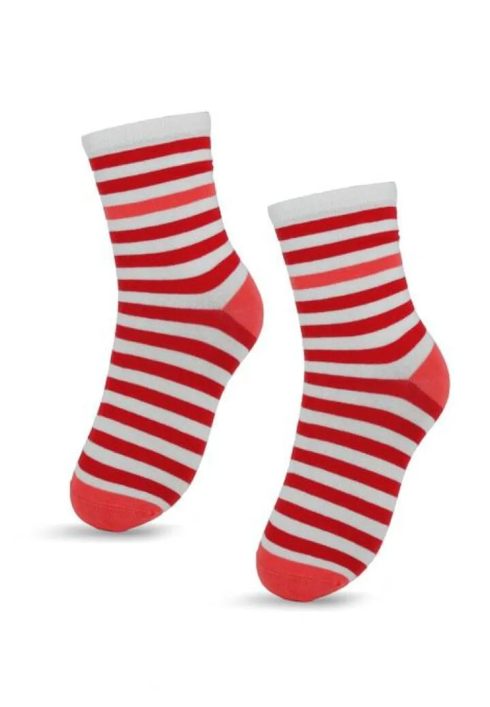 Șosete Dama din Bumbac Organic cu Model Dungi - 1