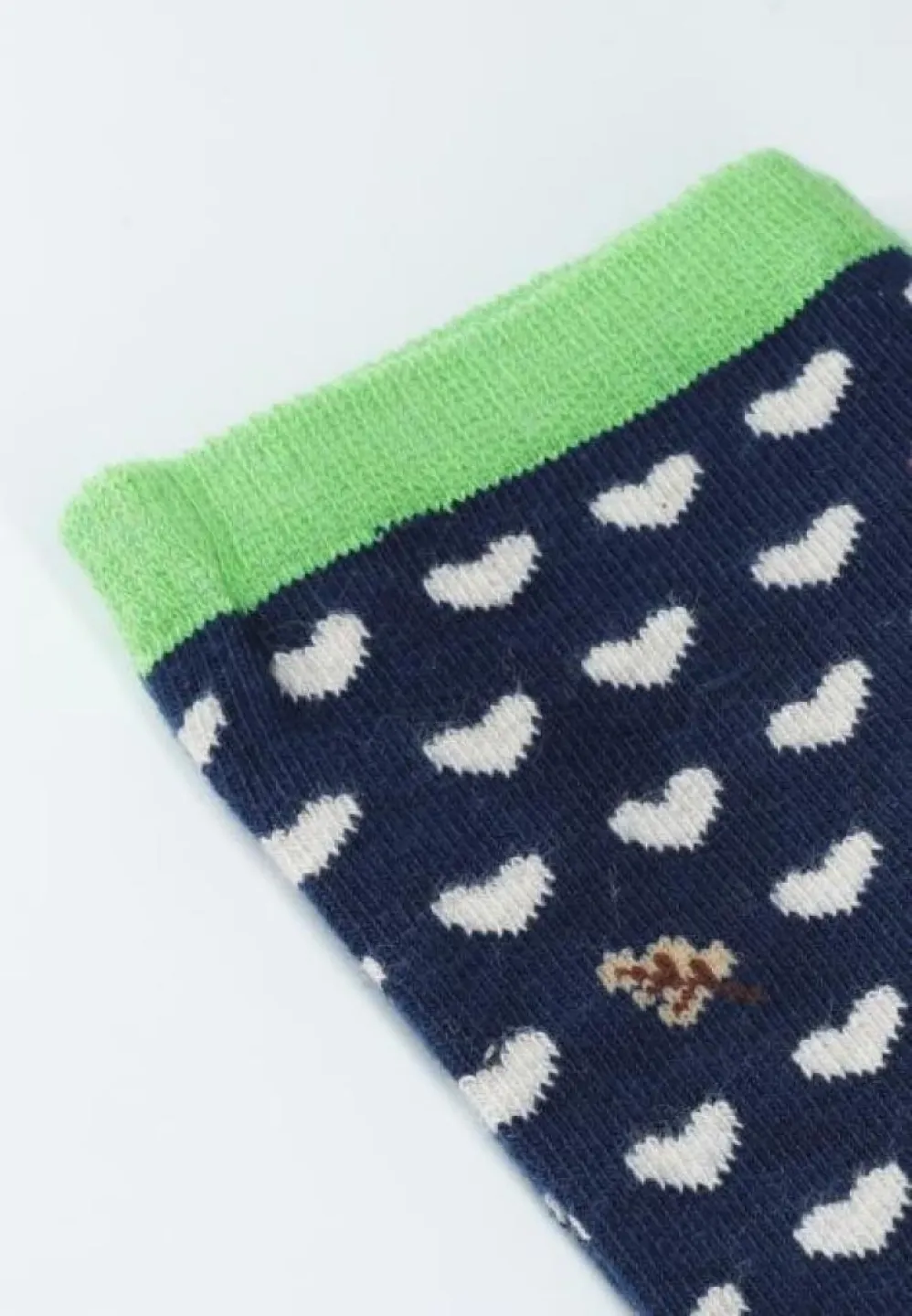 Șosete Dama din Bumbac Organic, Model Inimioare - 3